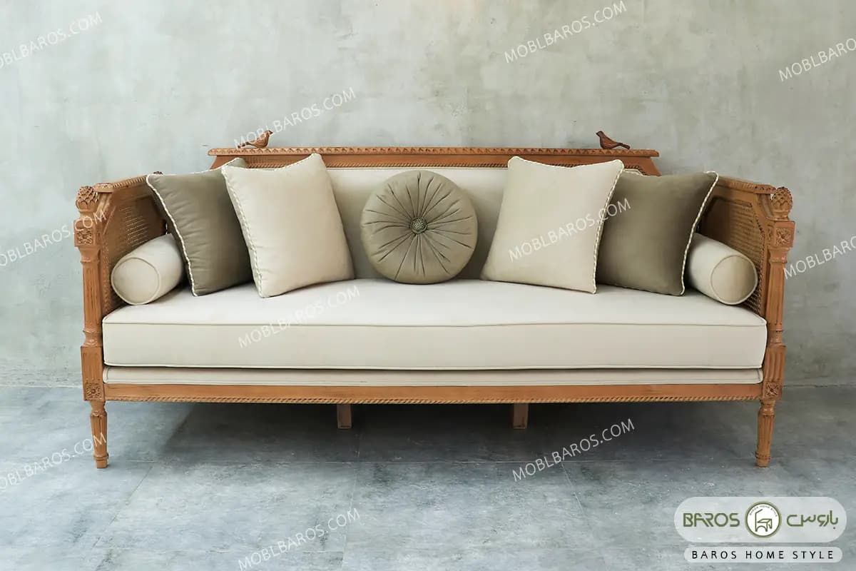 مبل کلاسیک کاجی مصری صبا — تصویر ۷
