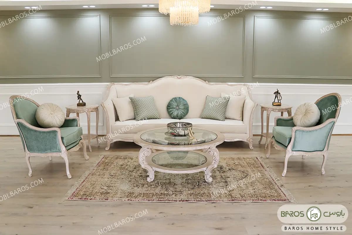 مبل کلاسیک ۷ نفره ساوین — تصویر ۴
