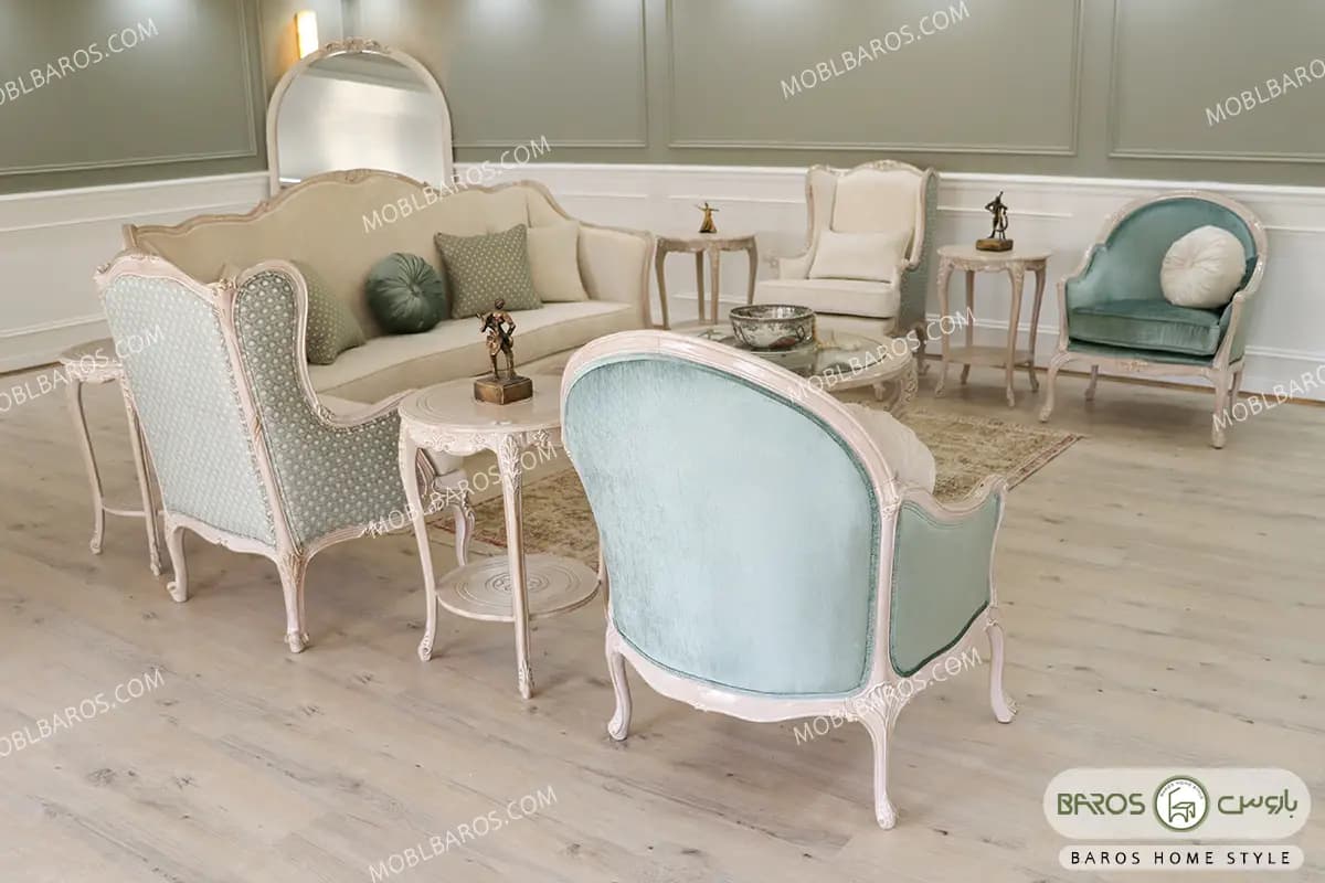 مبل کلاسیک ۷ نفره ساوین — تصویر ۶