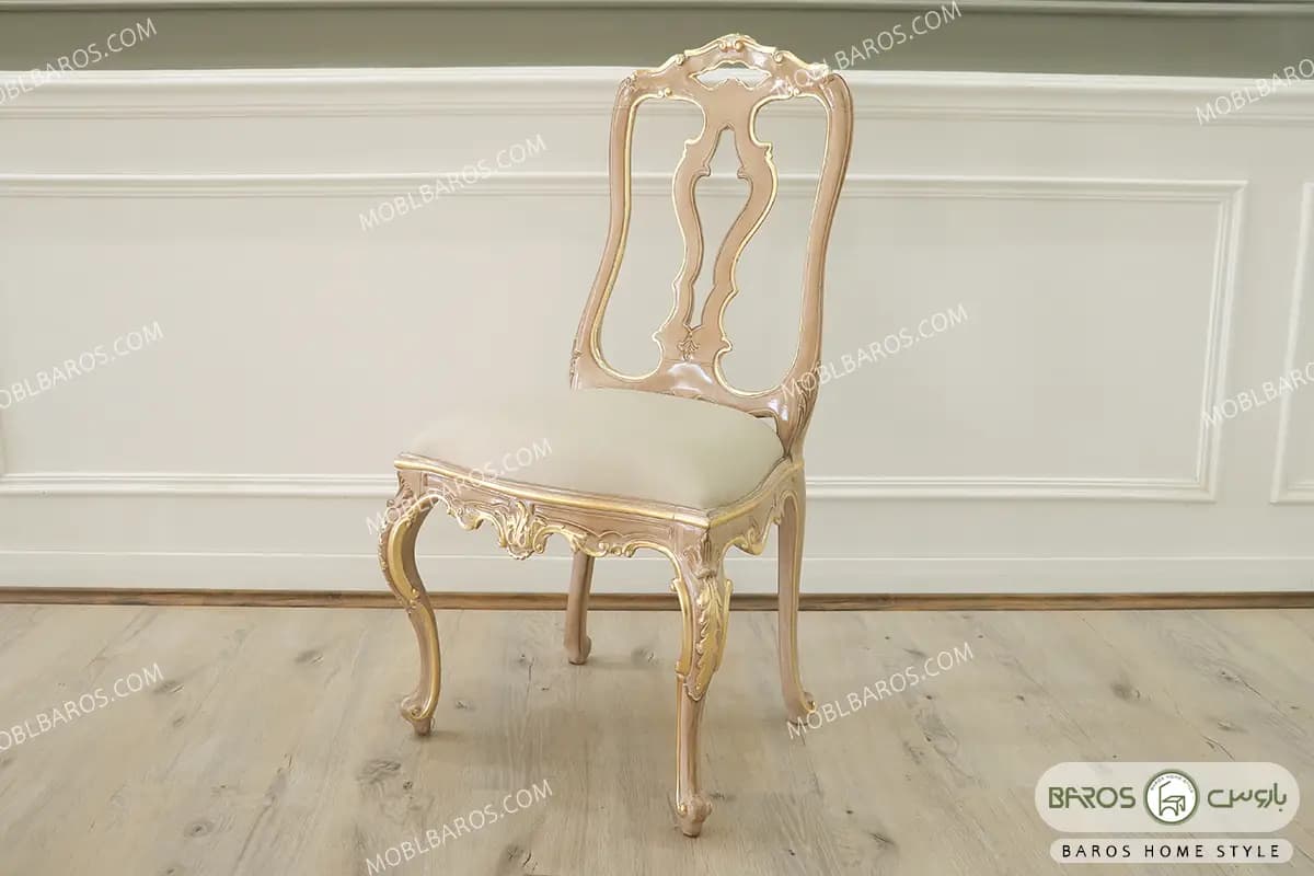 میز ناهارخوری کلاسیک و چوبی آرتمیس کد ۲ — تصویر ۷