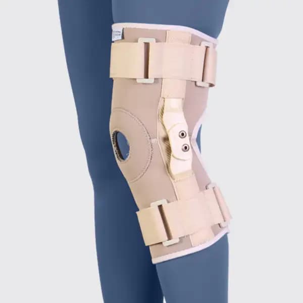 زانو بند مفصل دار نئوپرن طب و صنعت Neoprene Hinged Knee Brace