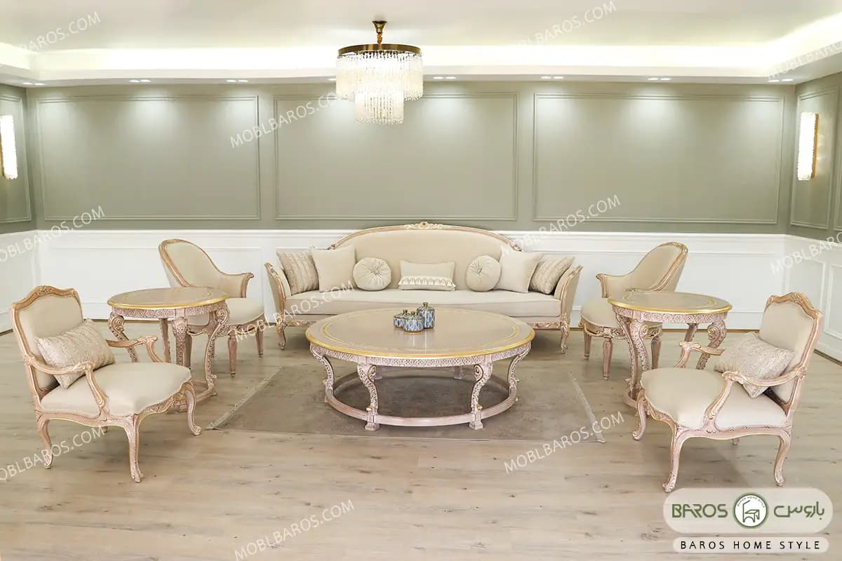 مبل کلاسیک ۷ نفره آرتمیس کد ۲