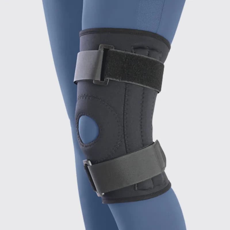 زانو بند نئوپرن چهار فنره طب و صنعت Knee Stabilizer