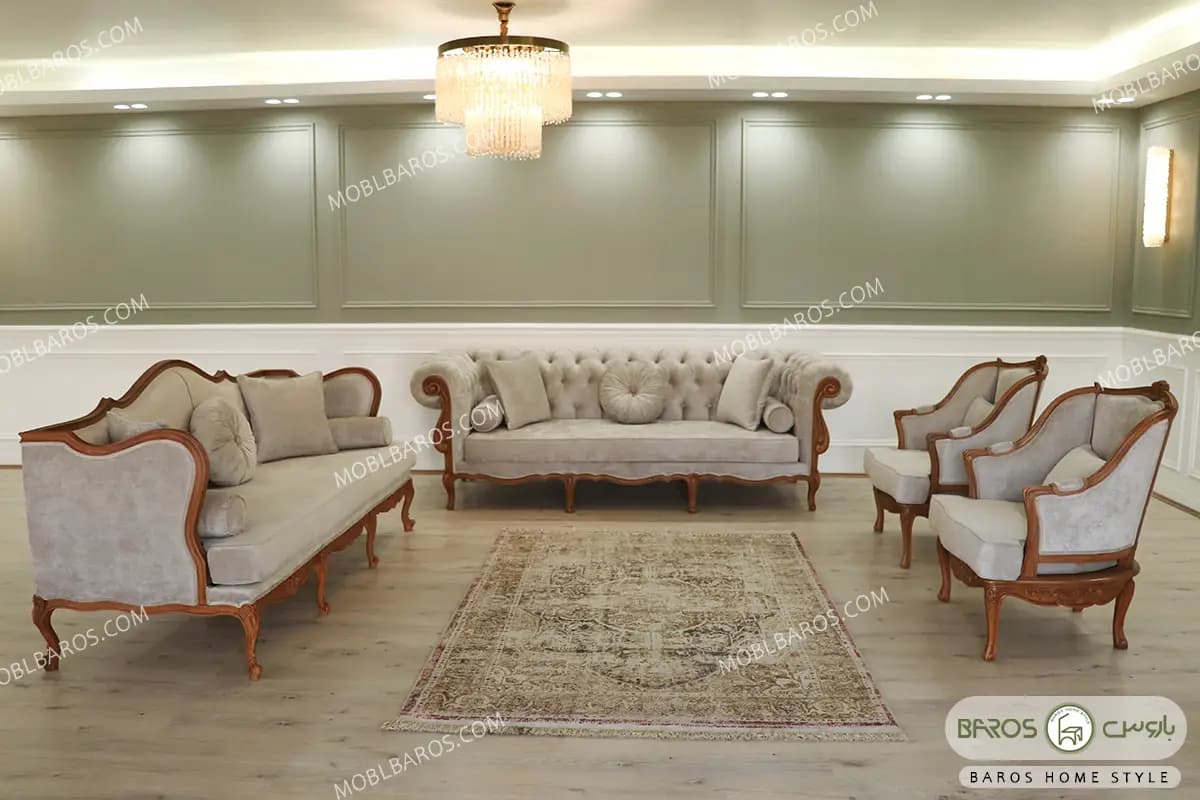 مبل نئوکلاسیک کینگ و چستر نیکا و پرنس — تصویر ۳