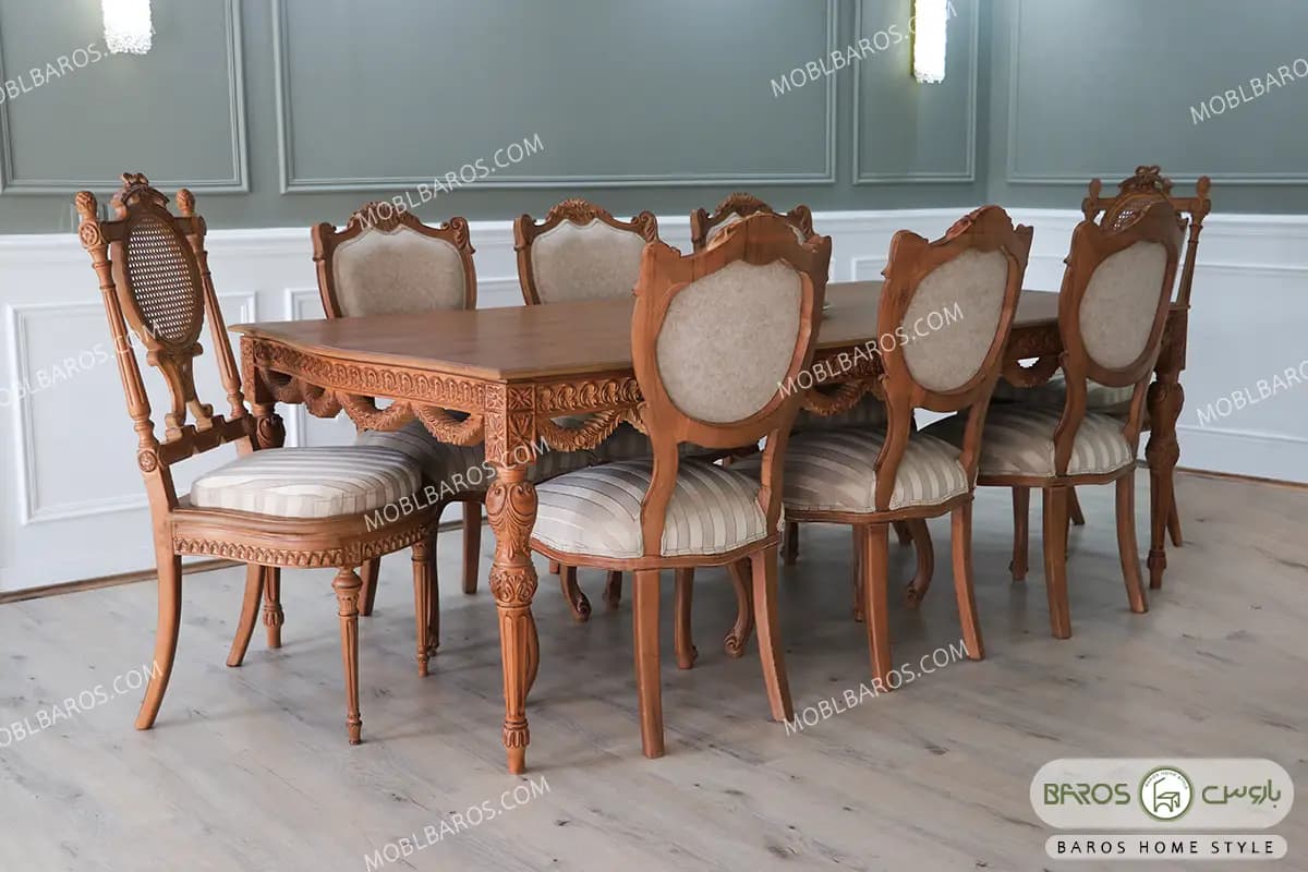 میز ناهارخوری جدید مصری کد ۲ – ۲