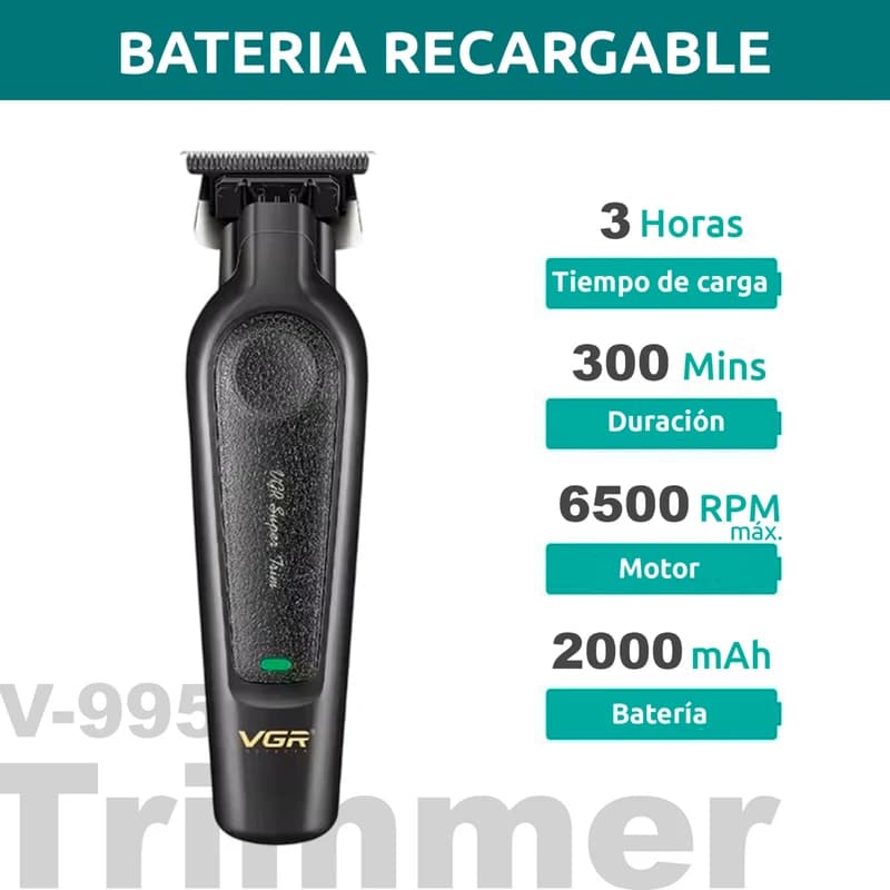 ماشین اصلاح وی جی ار مدل V-197 ،995 مجموعه 2 عددی — تصویر ۲