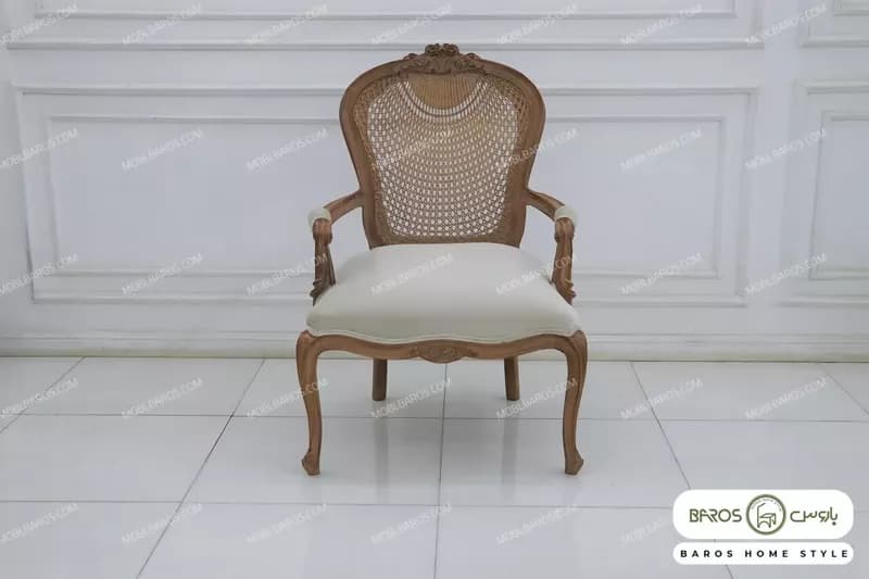 مبل تکنفره کلاسیک مرجان کد ۳ — تصویر ۲