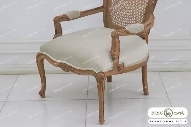 مبل تکنفره کلاسیک مرجان کد ۳ — تصویر ۴