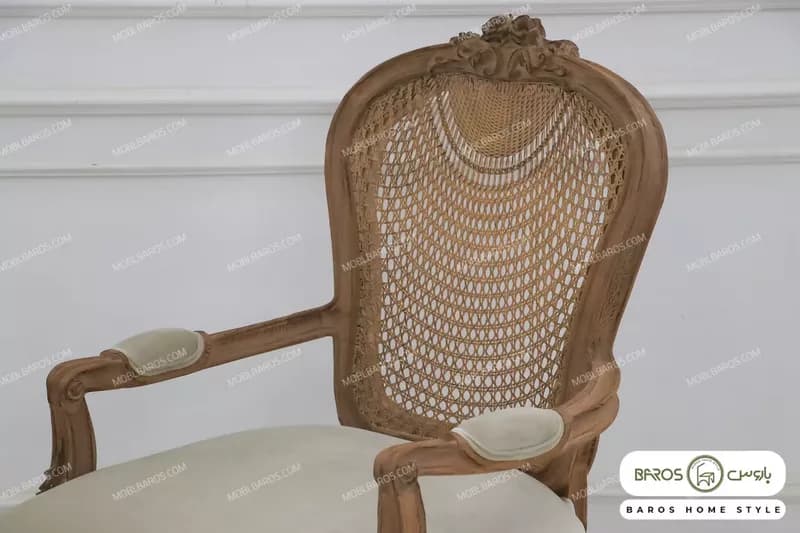 مبل تکنفره کلاسیک مرجان کد ۳ — تصویر ۳