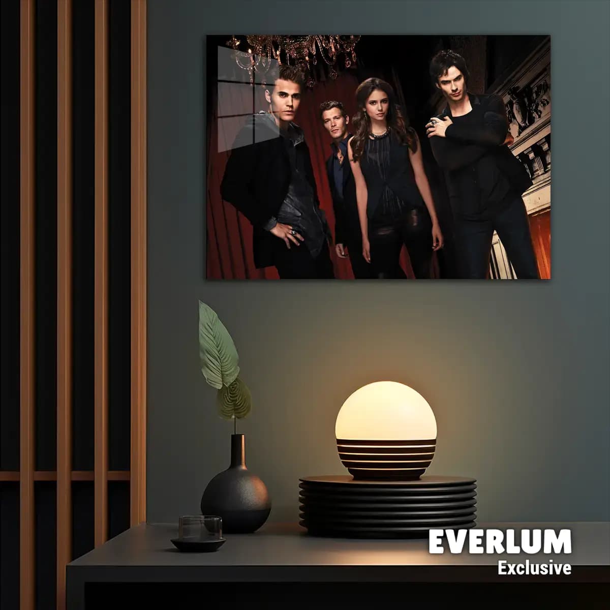 متال پوستر سریال The Vampire Diaries کد N604 — تصویر ۲