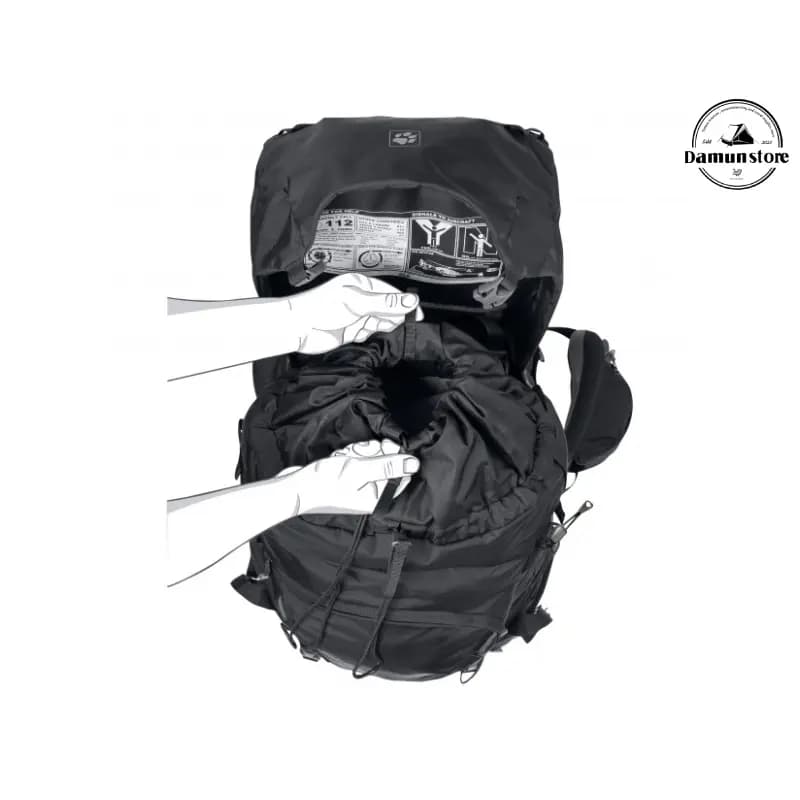 کوله پشتی کوهنوردی جک ولف مدل JACK WOLFSKIN HIGHLAND TRAIL 55L — تصویر ۷