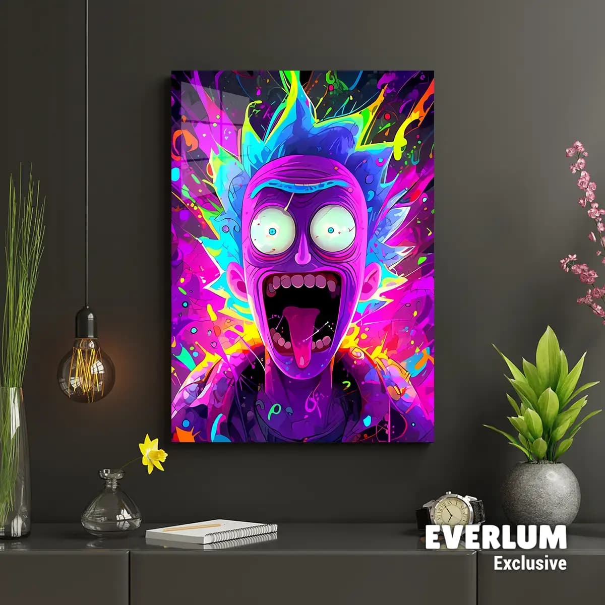 متال پوستر سریال Rick and Morty کد N401 — تصویر ۲