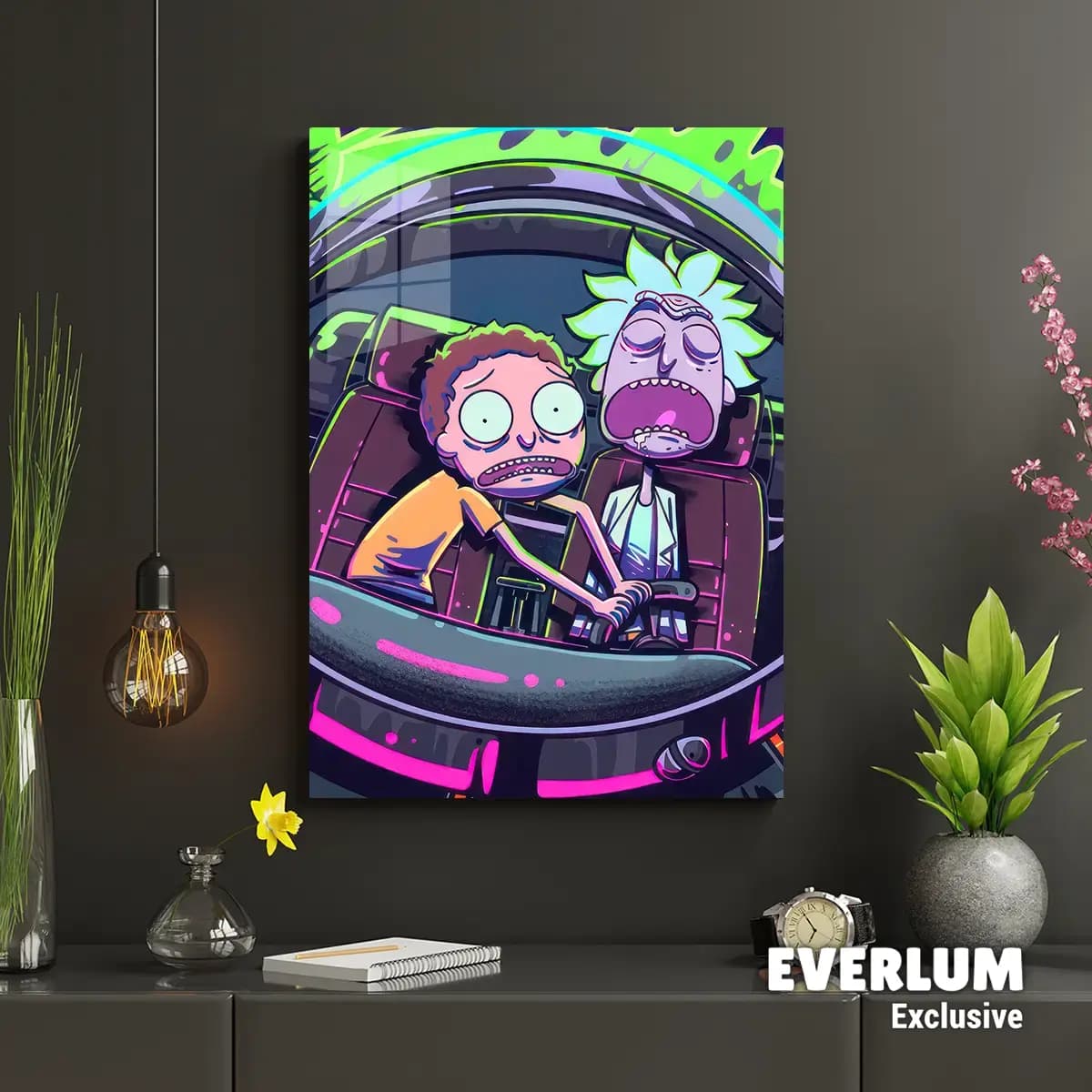 متال پوستر سریال Rick and Morty کد N204 — تصویر ۲