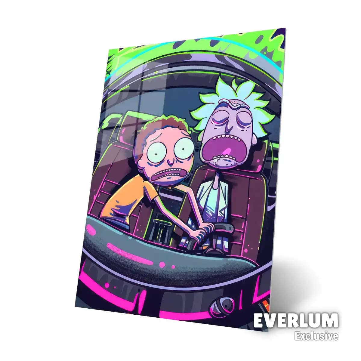 متال پوستر سریال Rick and Morty کد N204 — تصویر ۳