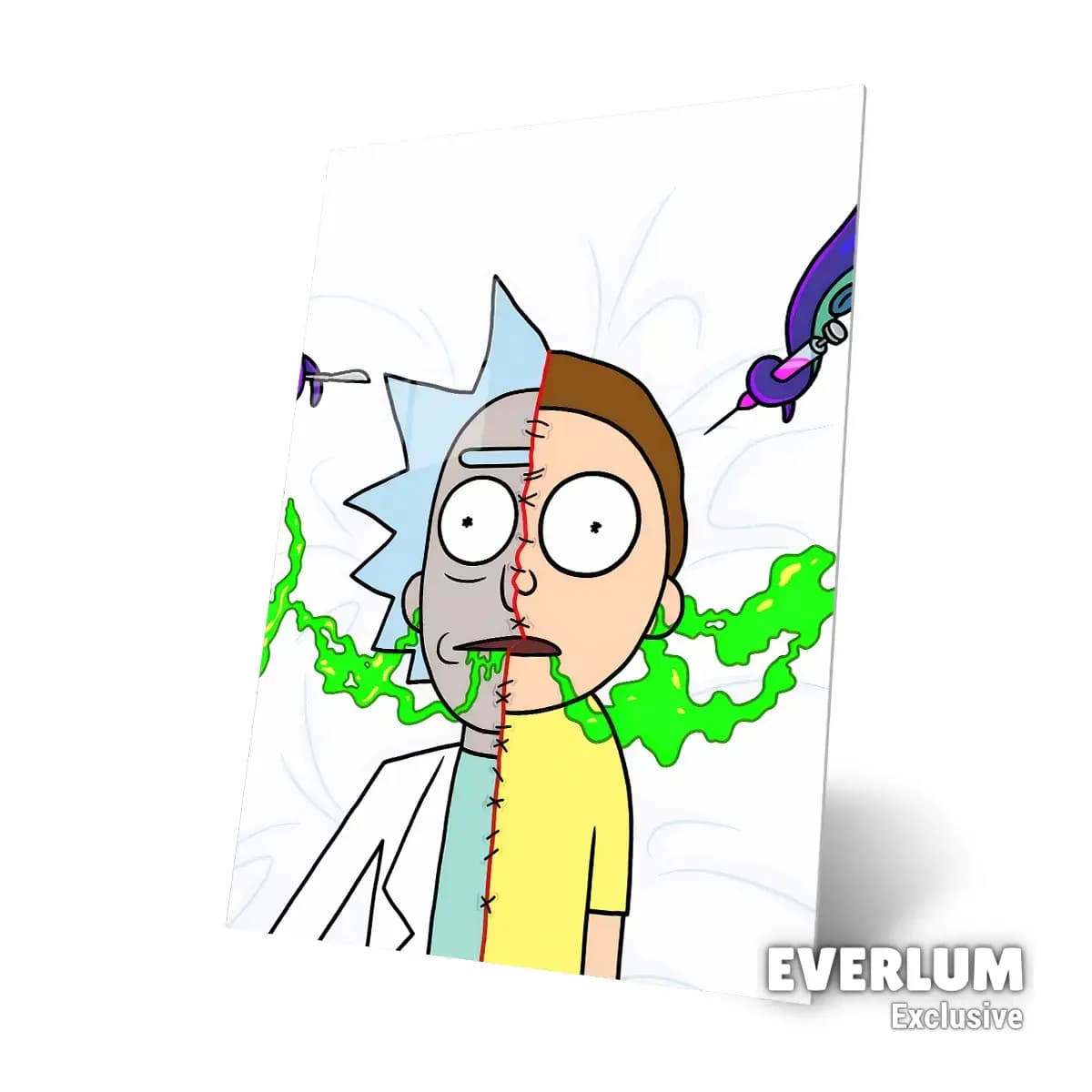 متال پوستر سریال Rick and Morty کد N202 — تصویر ۳