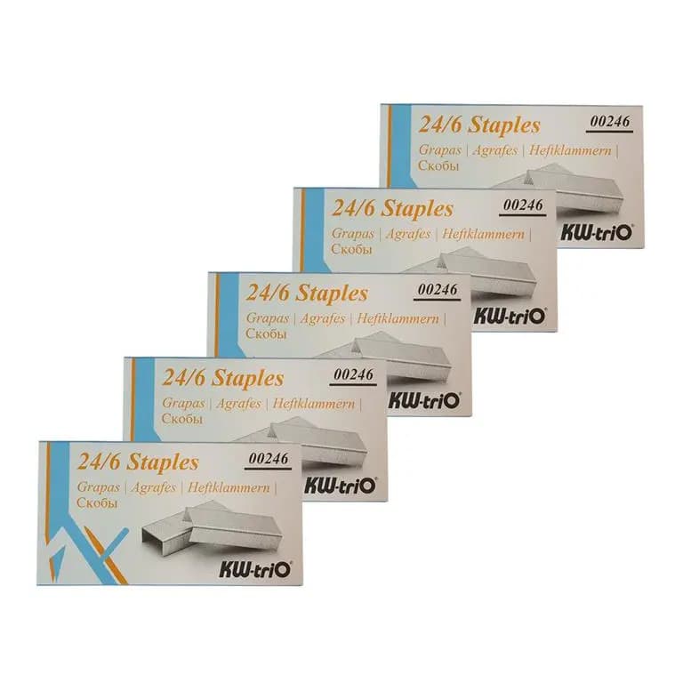 سوزن منگنه کی دبلیو تریو سایز 246 – بسته 5000 عددی