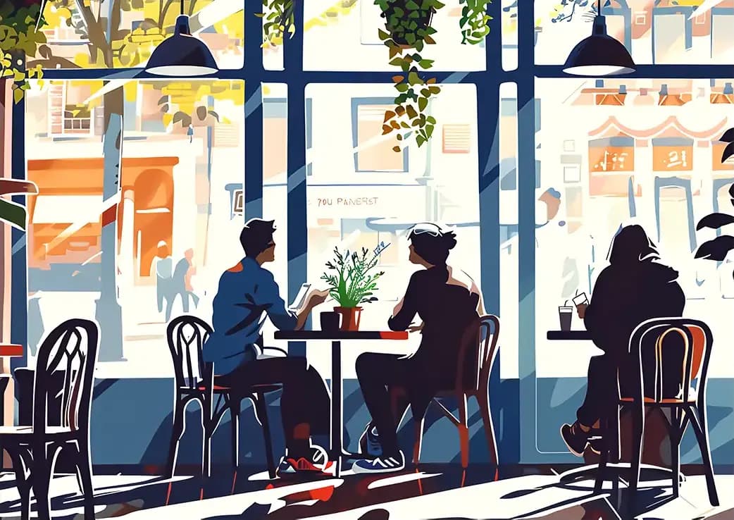 متال پوستر طرح کافه کد N603