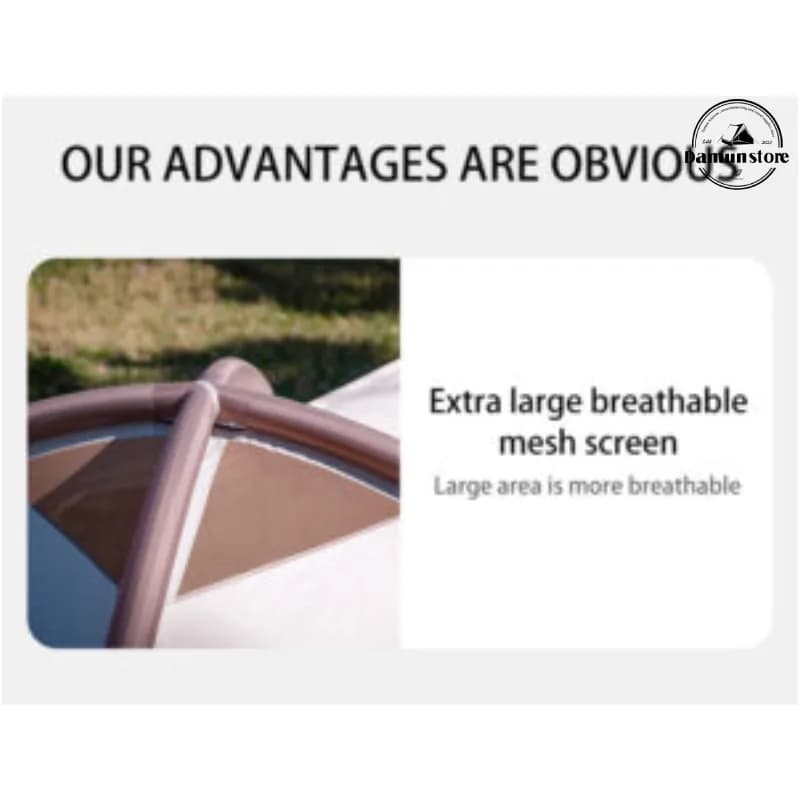 چادر کمپینگ بادی نیچرهایک 3 به 4 نفره انگو Naturehike Ango Air Inflatable Tent CNH23ZP12002 — تصویر ۸