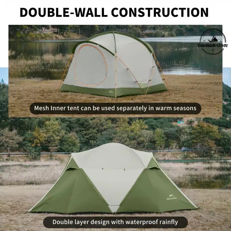 چادر KOTA 4 نیچرهایک مدل CNK2450WS041 — تصویر ۴