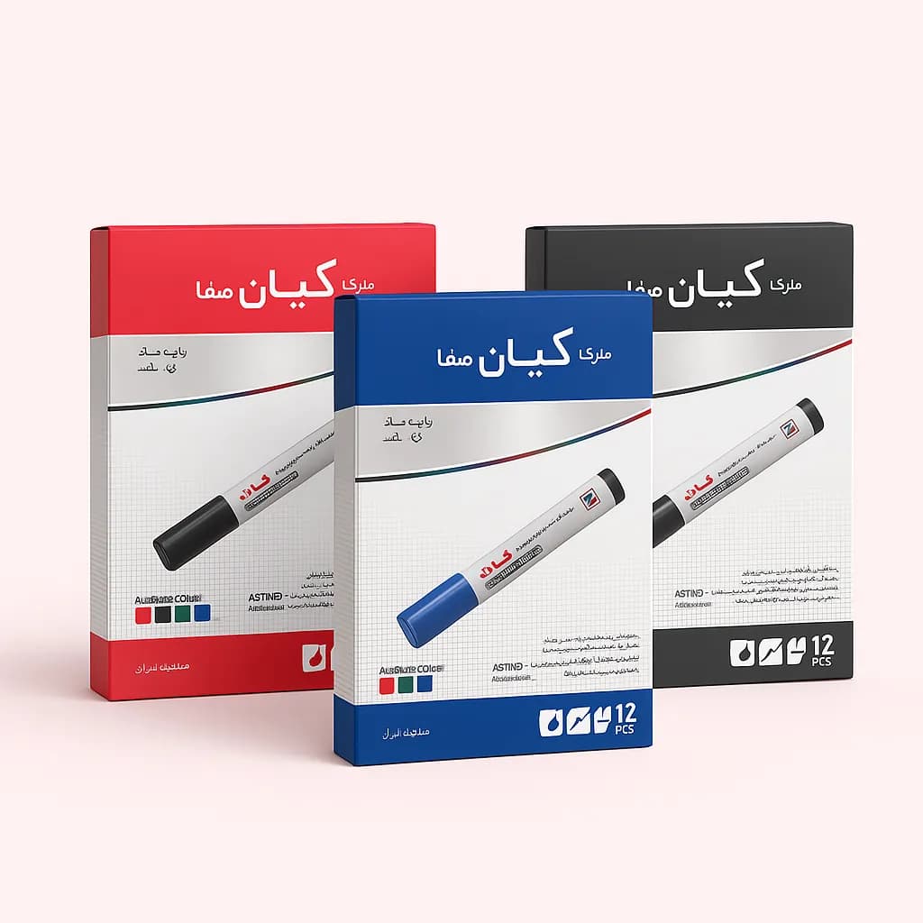 ماژیک وایت‌برد کیان صفا نوک سرتخت