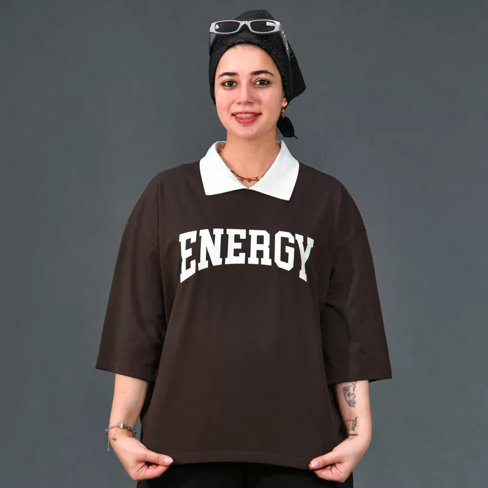 پولوشرت باکسی دخترانه ENERGY کد 30403 — تصویر ۶