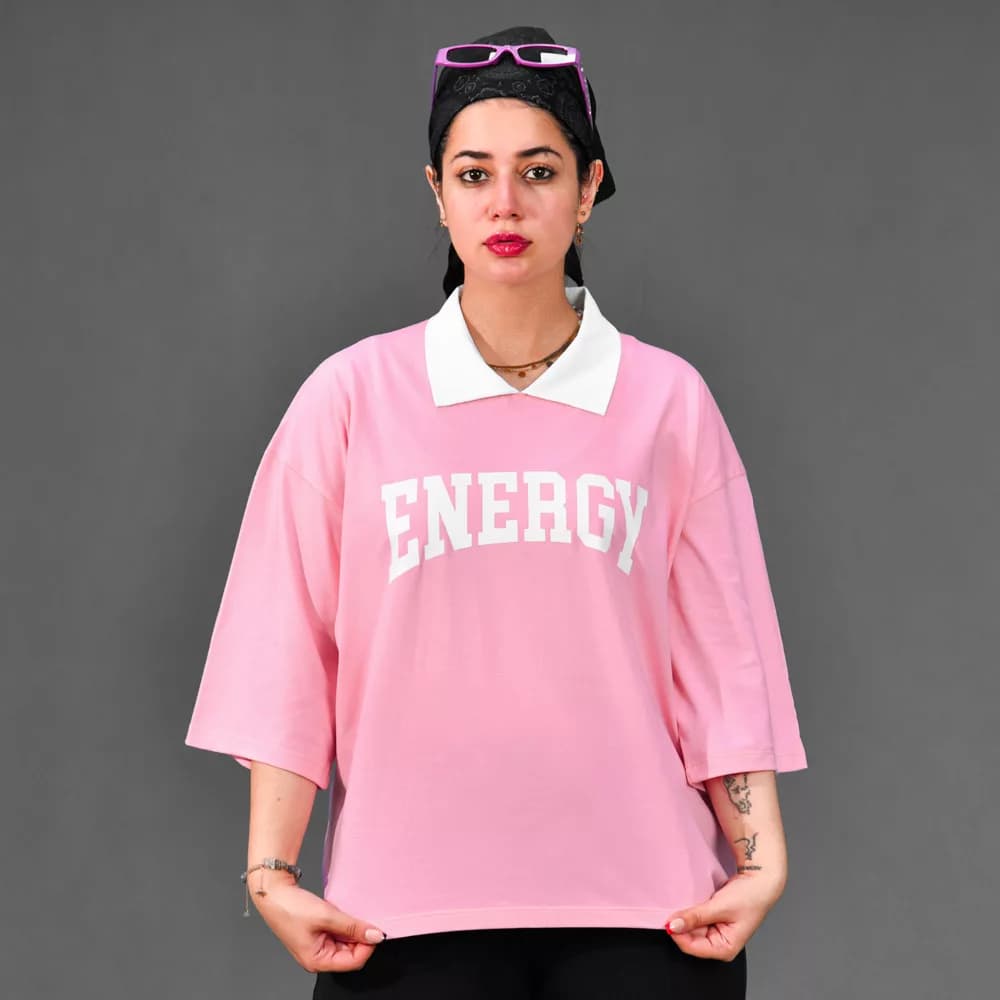پولوشرت باکسی دخترانه ENERGY کد 30403 — تصویر ۸