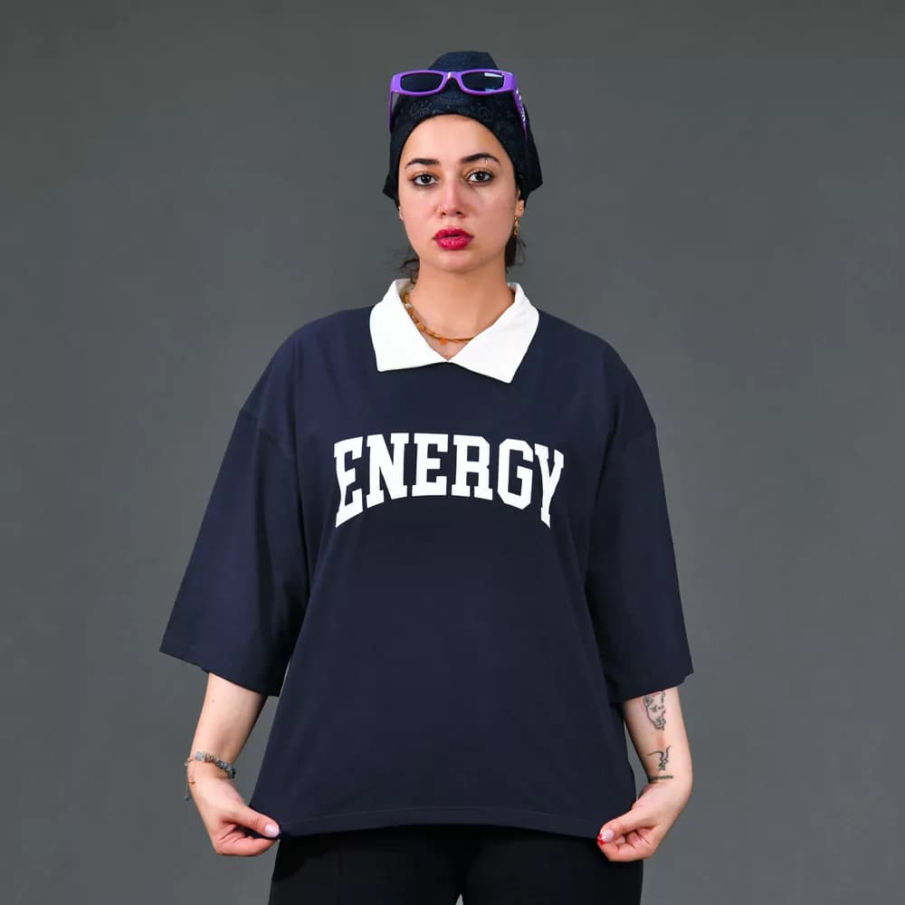 پولوشرت باکسی دخترانه ENERGY کد 30403 — تصویر ۷