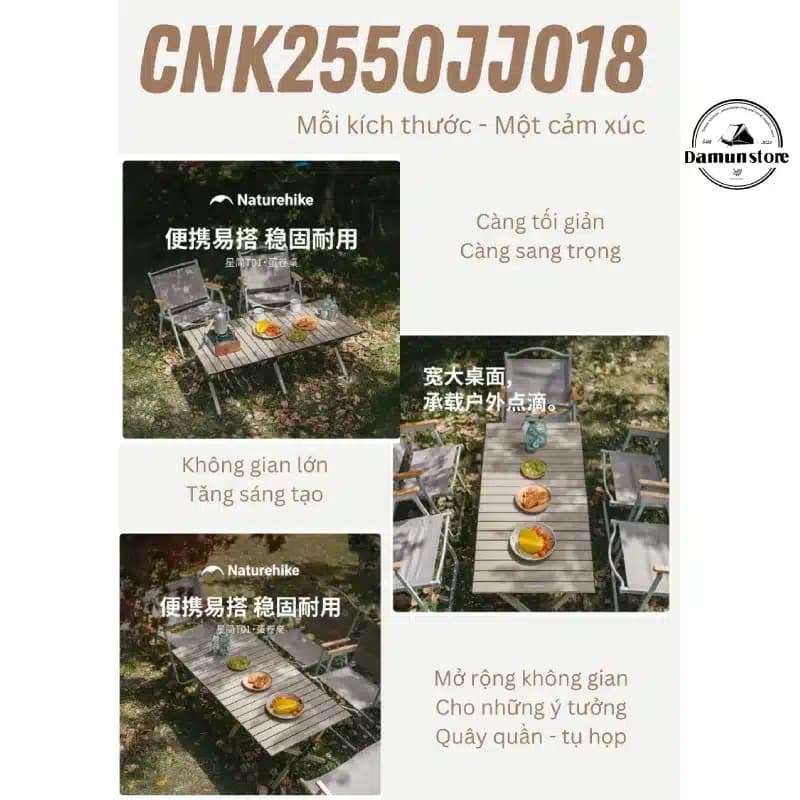 میز تاشو نیچرهایک CNK2550JJ018 — تصویر ۸