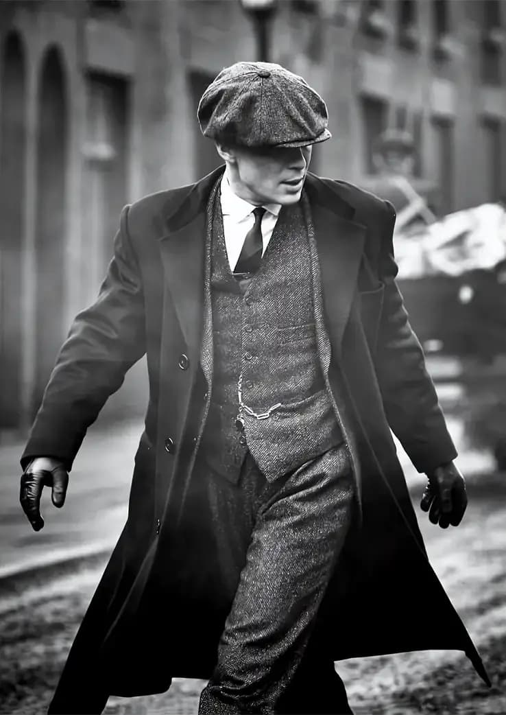 متال پوستر سریال Peaky Blinders کد N402