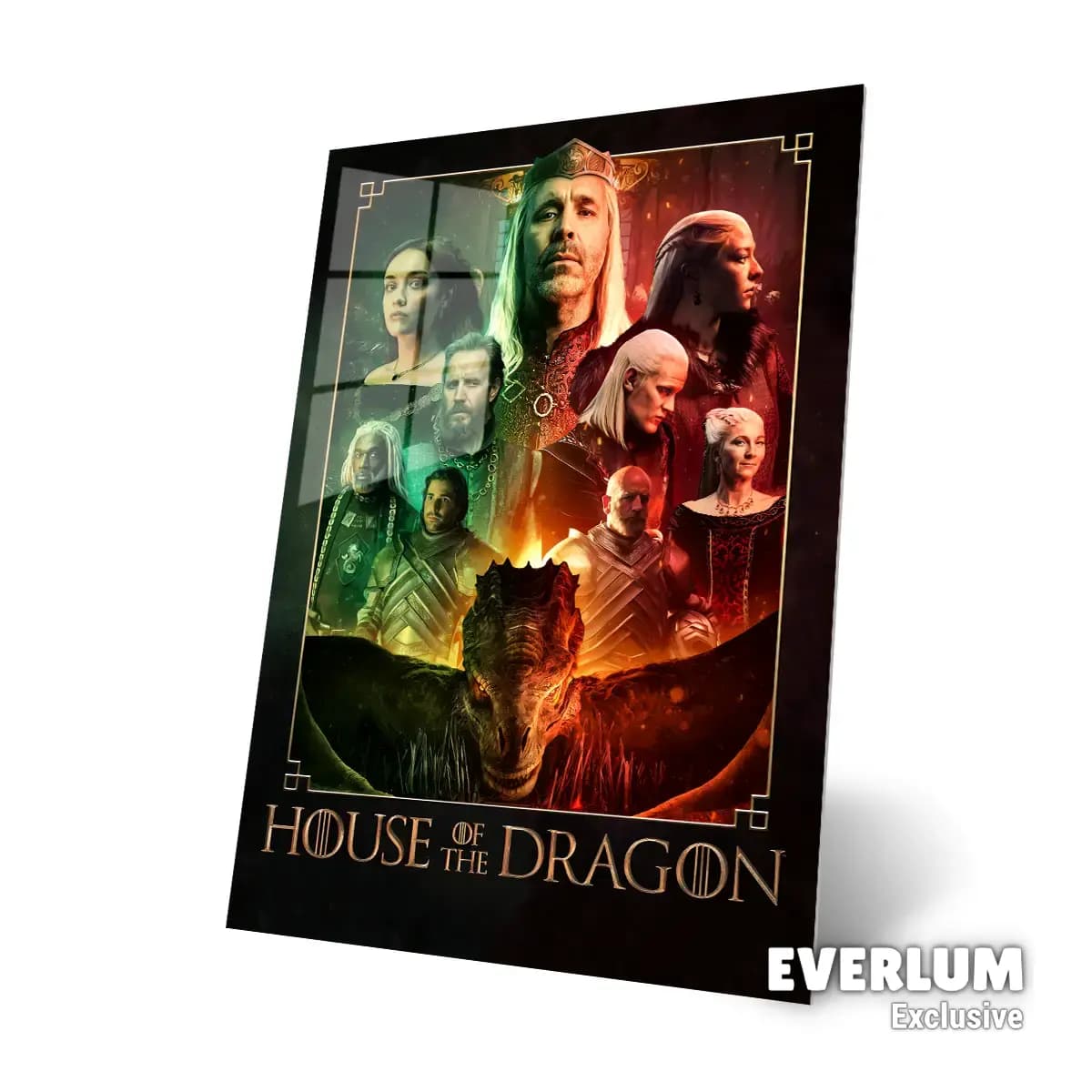 متال پوستر سریال House Of The Dragon کد N605 — تصویر ۳