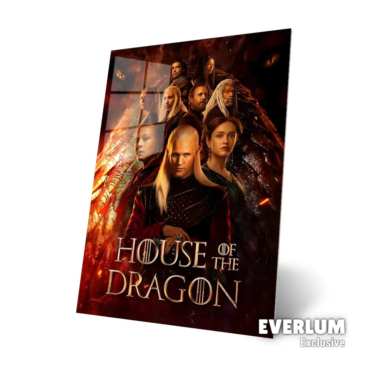 متال پوستر سریال House Of The Dragon کد N604 — تصویر ۳