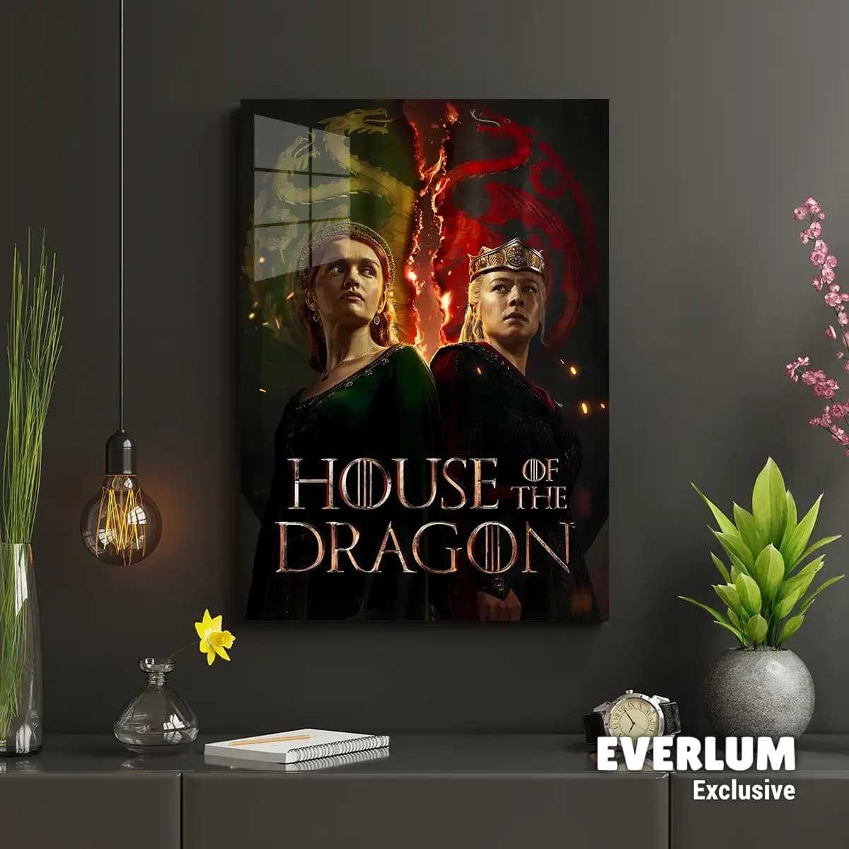 متال پوستر سریال House Of The Dragon کد N603 — تصویر ۲