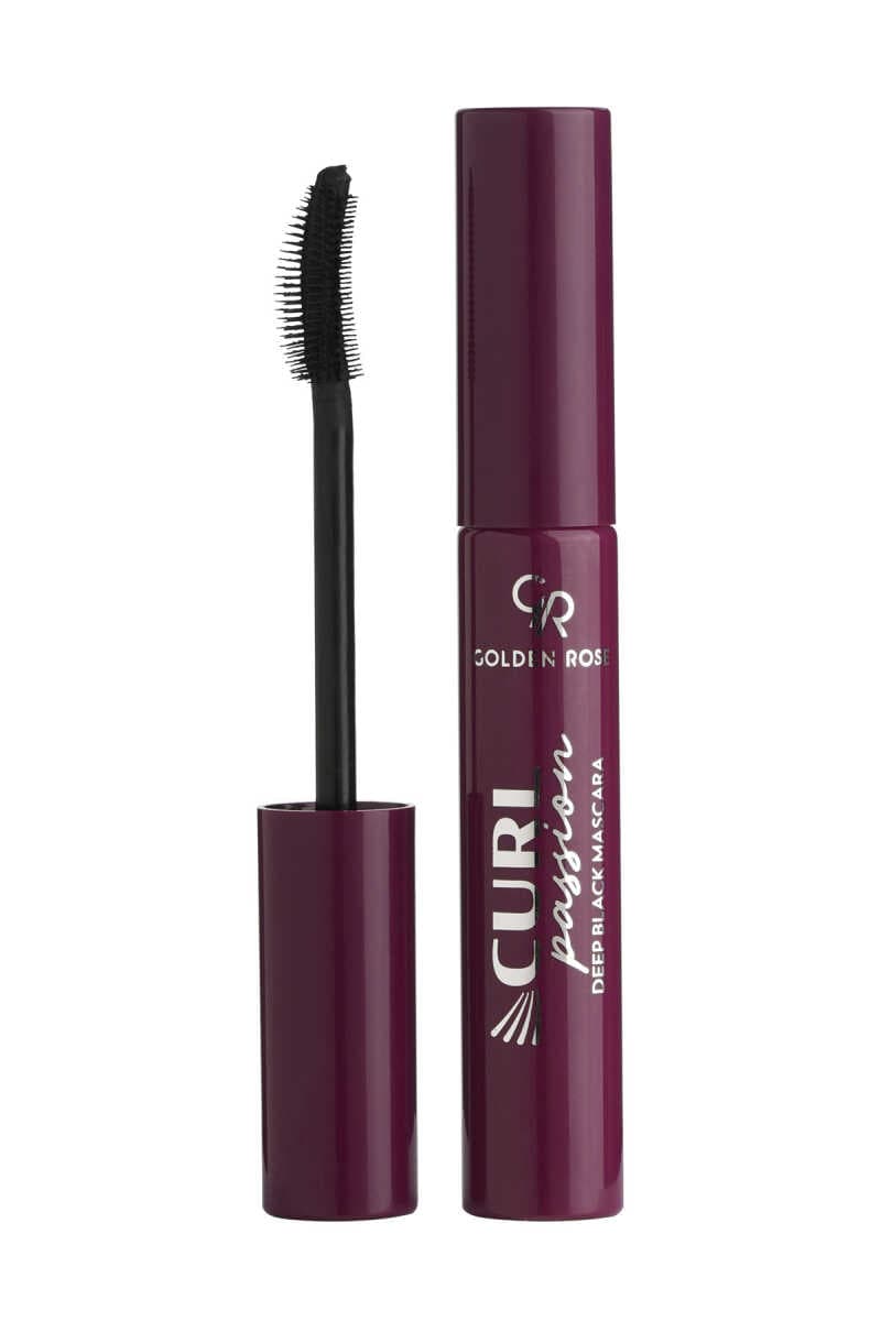 ریمل ضد آب گلدن رز GOLDEN ROSE مدل Curl Passion Deep Black حجم 9 میل — تصویر ۲