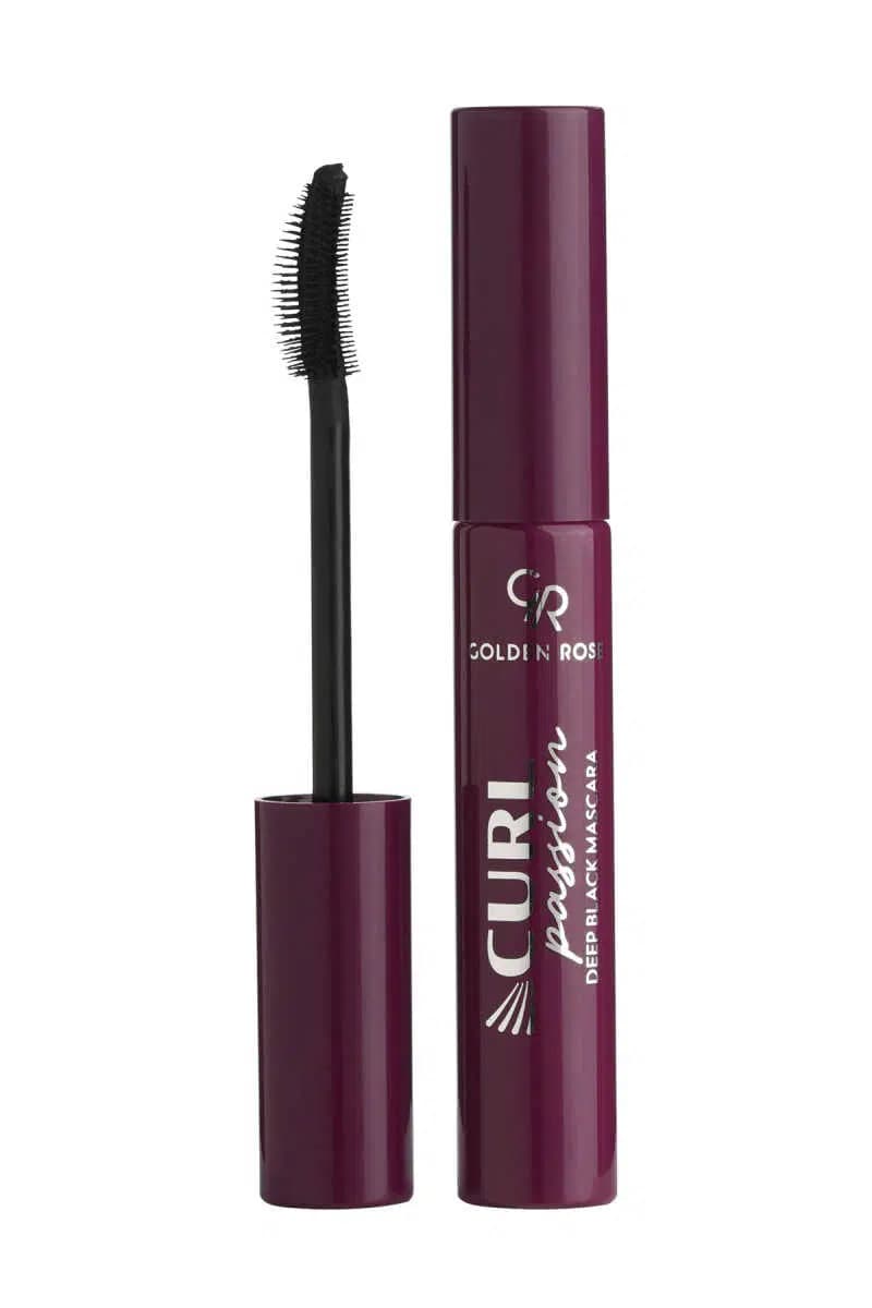ریمل ضد آب گلدن رز GOLDEN ROSE مدل Curl Passion Deep Black حجم 9 میل