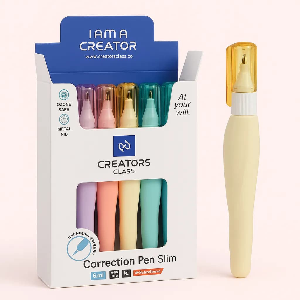 خودکار لاک غلط‌گیر Creators Class مدل Slim حجم 6ml