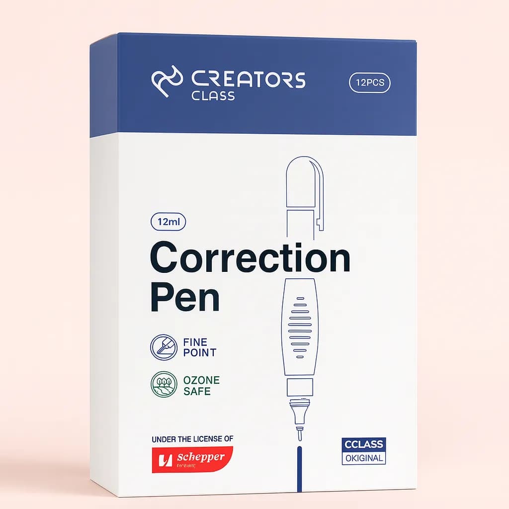 خودکار لاک‌ غلط‌گیر Creators Class مدل 12ml