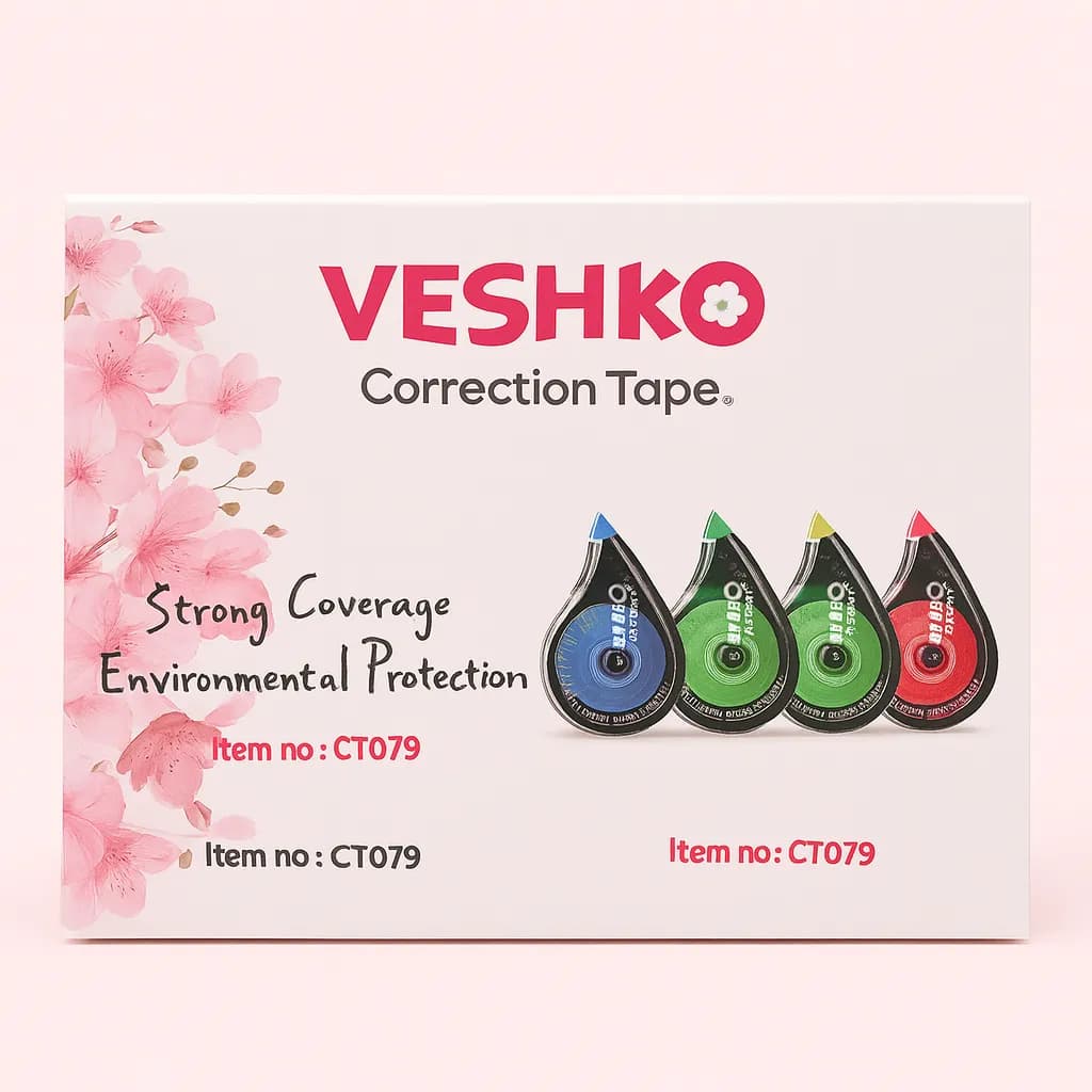 غلط گیر نواری Veshko Correction Tape – 12m x 5mm