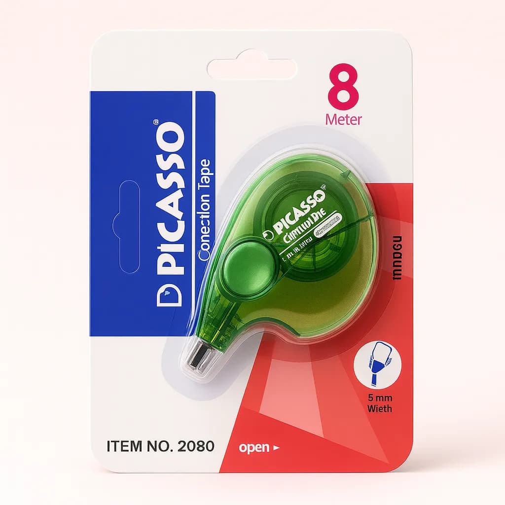 لاک غلط‌گیر نواری پیکاسو (Picasso Correction Tape) — تصویر ۴