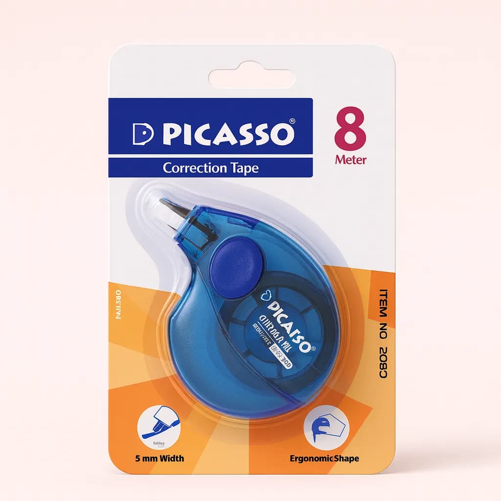 لاک غلط‌گیر نواری پیکاسو (Picasso Correction Tape) — تصویر ۲