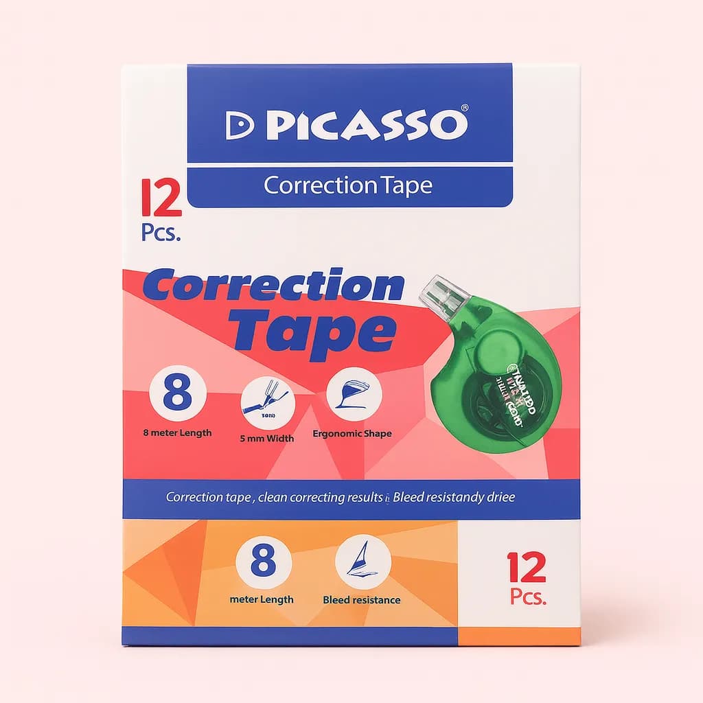 لاک غلط‌گیر نواری پیکاسو (Picasso Correction Tape)