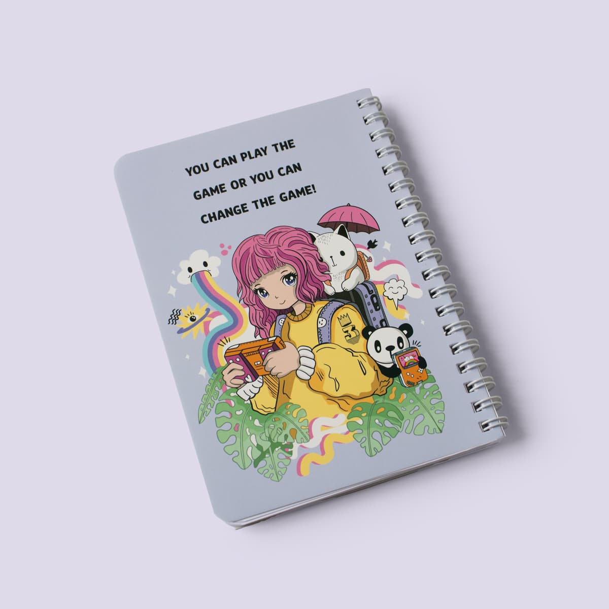 دفترچه یادداشت خط‌دار انیمه کیچ بوک (KITSCH BOOK)