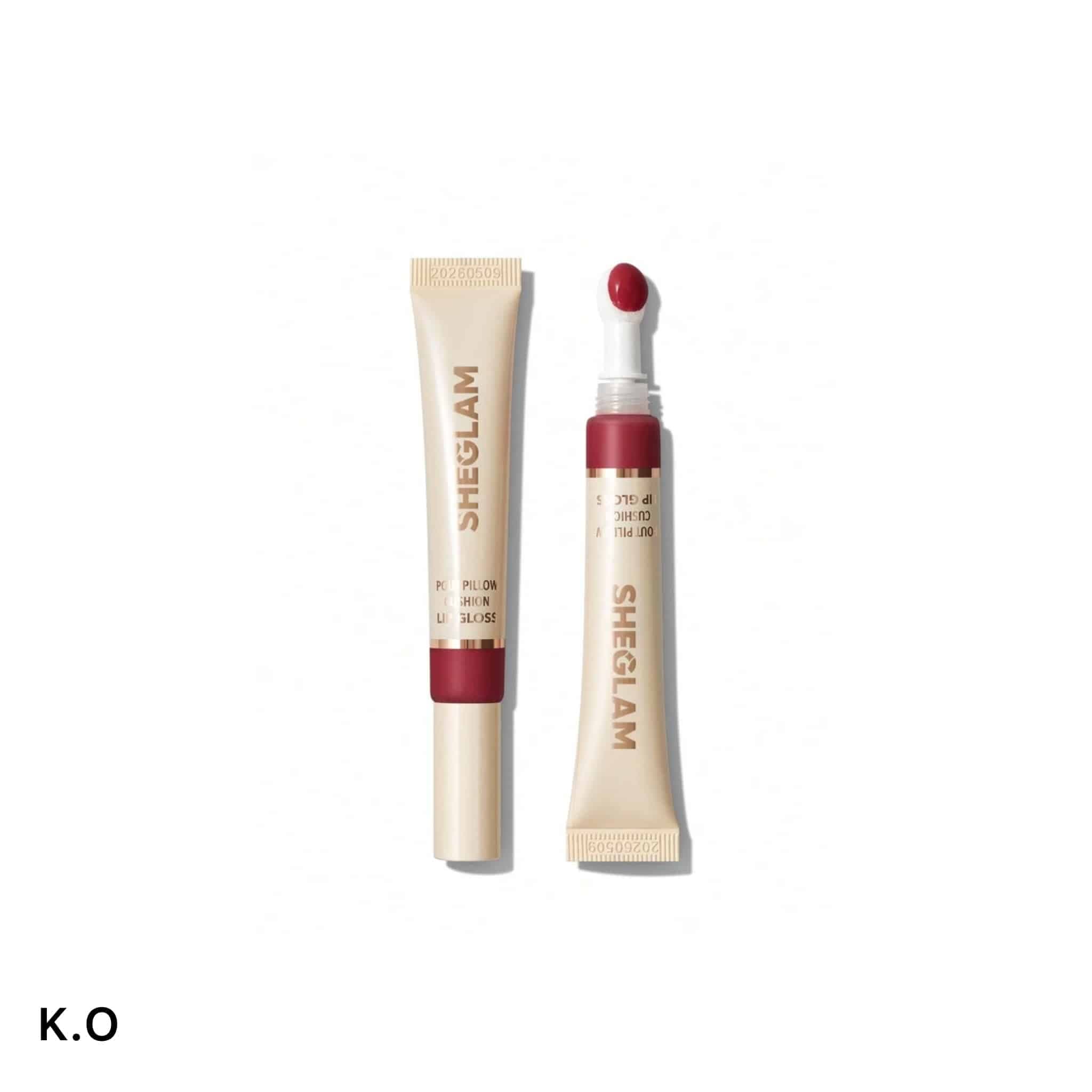 لیپ گلاس پددار شیگلم (Lip gloss with a soft sponge) — تصویر ۷