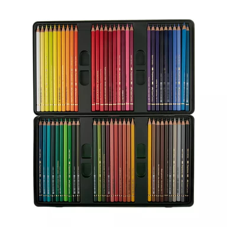 مداد رنگی 60 رنگ فابرکاستل مدل Polychromos — تصویر ۳
