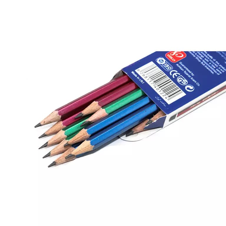 مداد مشکی پارسی کار مدل JM415 بسته 12 — تصویر ۲