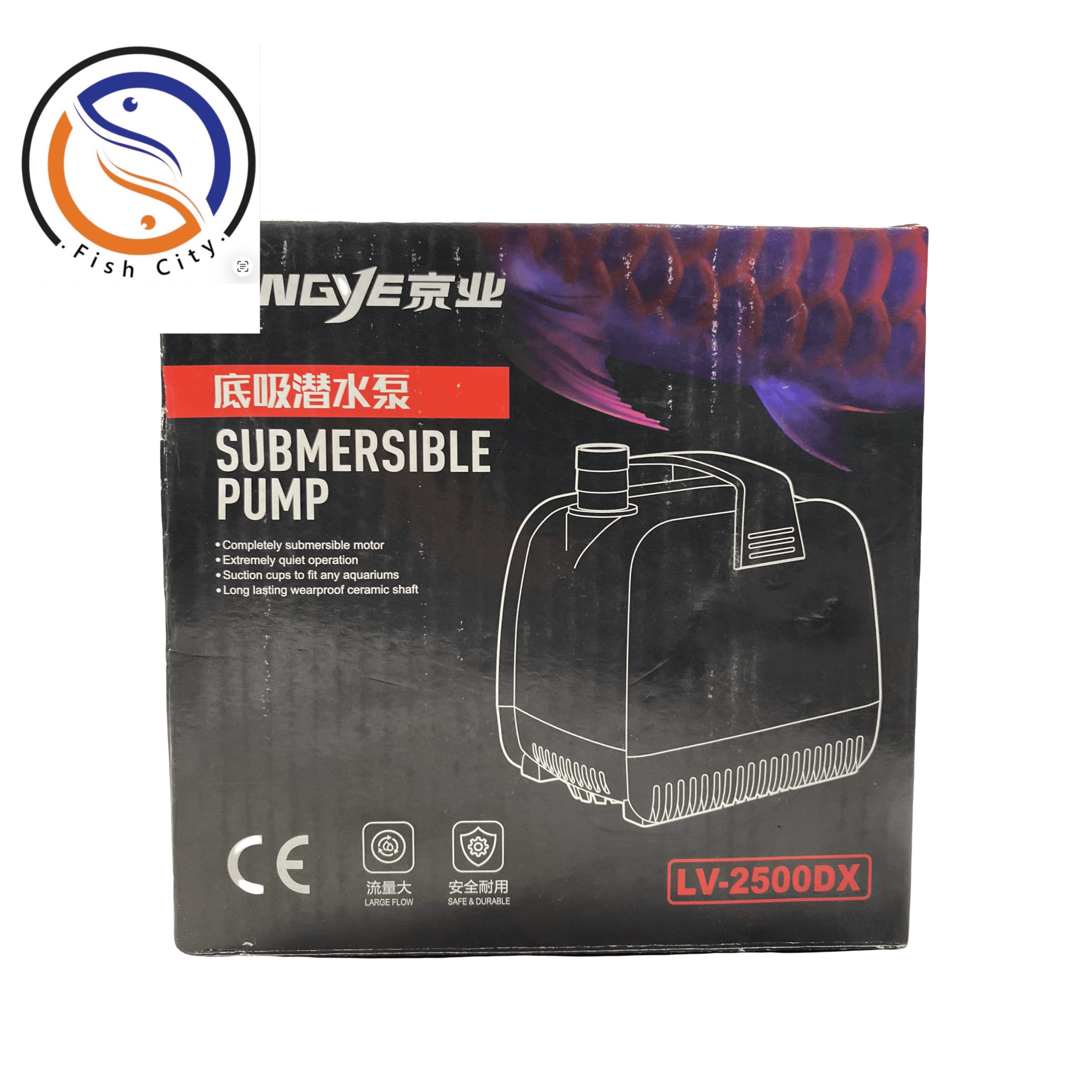 واتر پمپ آکواریوم LV-2500DX برند جینگی