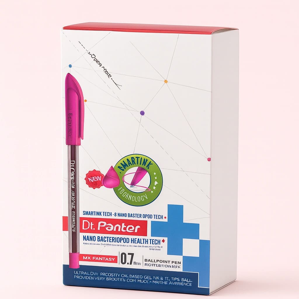 خودکار پنتر Dr. Panter 0.7 صورتی (SmartInk)
