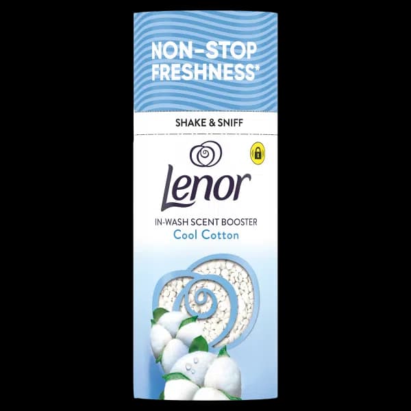 دانه های خوشبو کننده لباس لنور Lenor رایحه Cool Cotton حجم 155 گرم