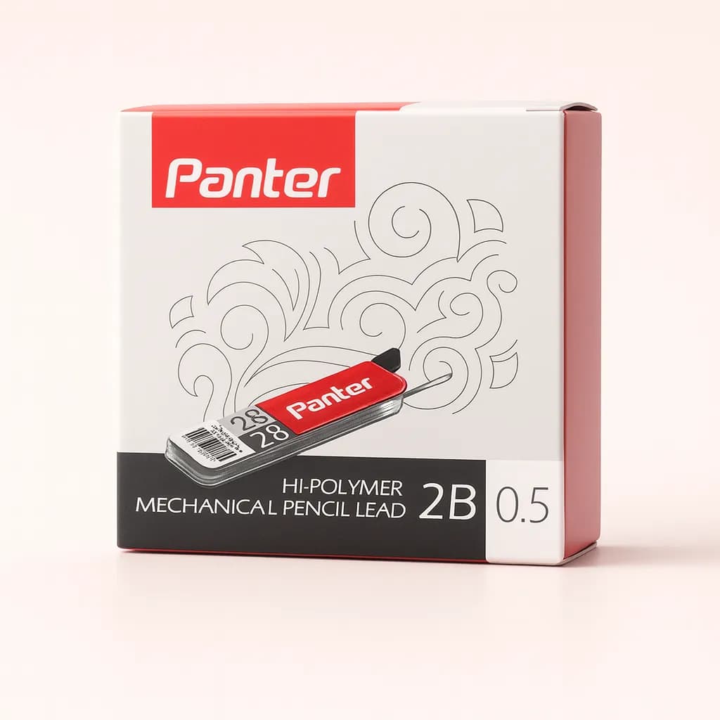نوک اتود Panter مدل Hi-Polymer قطر 0.5mm سختی 2B