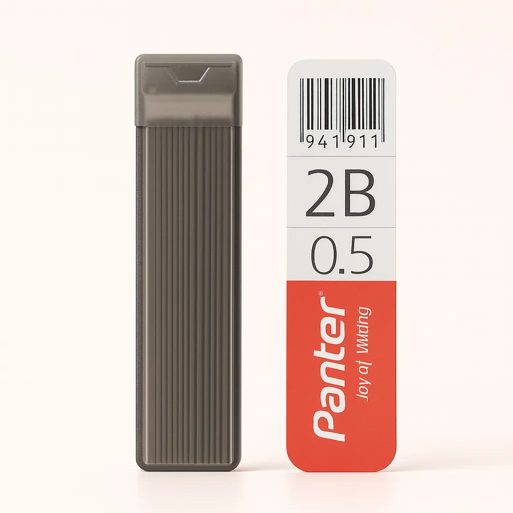 نوک اتود Panter مدل Hi-Polymer قطر 0.5mm سختی 2B — تصویر ۲
