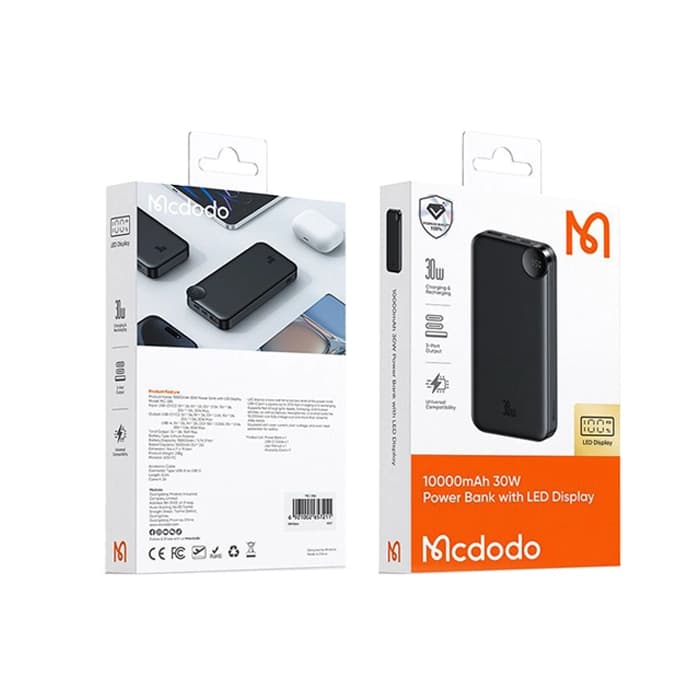 پاوربانک مک دودو 10000mAh مدل MC-3850 — تصویر ۳